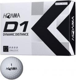 本間ゴルフ HONMA D1ゴルフボール BT2201【2022年モデル】1ダース 12球入り (ホワイト)
